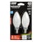 Feit Electric Feit Enhance Blunt Tip E12 (Candelabra) Filament LED Bulb Soft White 60 Watt Equivalence 2 pk BPCTF60927CAFL2 - alternate 1